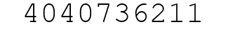 Number 4040736211.