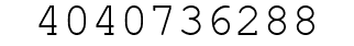 Number 4040736288.
