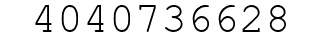 Number 4040736628.