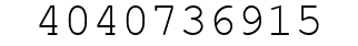 Number 4040736915.