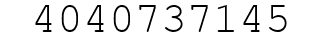 Number 4040737145.