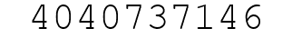Number 4040737146.