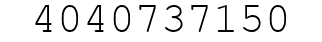 Number 4040737150.