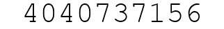 Number 4040737156.