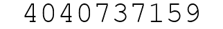 Number 4040737159.