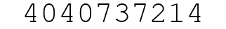 Number 4040737214.