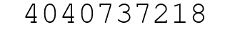 Number 4040737218.