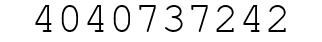 Number 4040737242.
