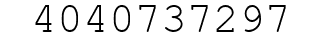 Number 4040737297.