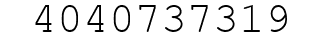 Number 4040737319.