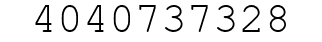 Number 4040737328.