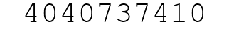 Number 4040737410.