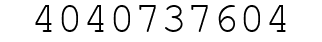 Number 4040737604.