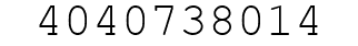 Number 4040738014.