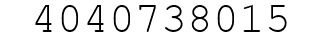 Number 4040738015.