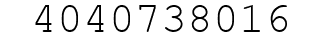 Number 4040738016.