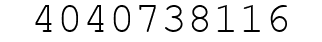 Number 4040738116.