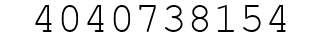 Number 4040738154.