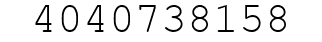 Number 4040738158.