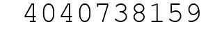 Number 4040738159.