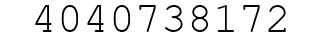 Number 4040738172.