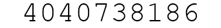 Number 4040738186.