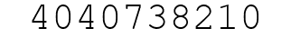 Number 4040738210.