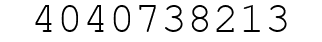Number 4040738213.