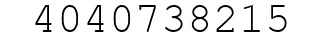 Number 4040738215.