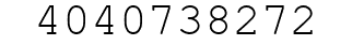 Number 4040738272.