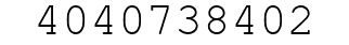 Number 4040738402.