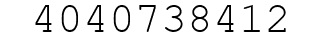 Number 4040738412.