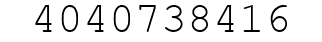 Number 4040738416.