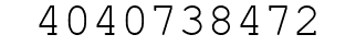 Number 4040738472.