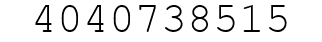 Number 4040738515.