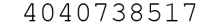 Number 4040738517.