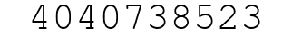 Number 4040738523.