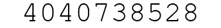 Number 4040738528.