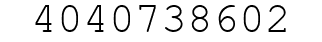 Number 4040738602.