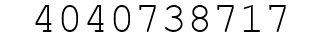 Number 4040738717.
