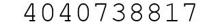 Number 4040738817.