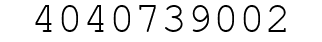 Number 4040739002.