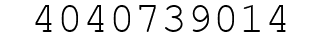 Number 4040739014.