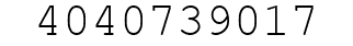 Number 4040739017.