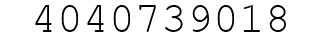 Number 4040739018.