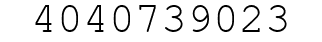 Number 4040739023.