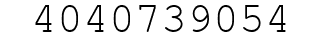 Number 4040739054.