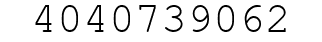 Number 4040739062.