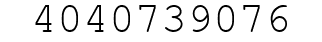 Number 4040739076.
