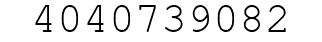 Number 4040739082.